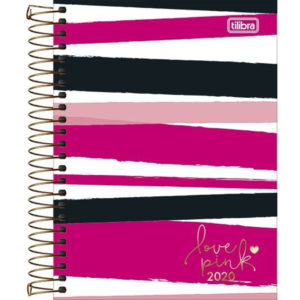 Agenda 2020 TILIBRA Love Pink 117 x 164 mm