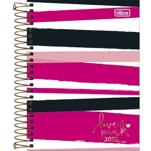 Agenda 2020 TILIBRA Love Pink 117 x 164 mm