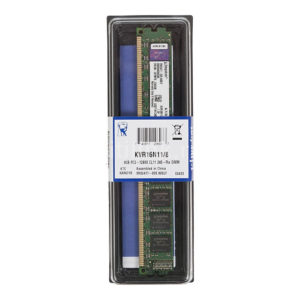 Memória RAM Kingston 8GB DDR3 1600MHz | PC 3 - 12800 | KVR16N11/8 para PC