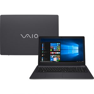 Notebook Vaio Fit 15S B5411B Intel Core i7 4GB 1TB Tela LCD 15,6" Windows 10 - Chumbo