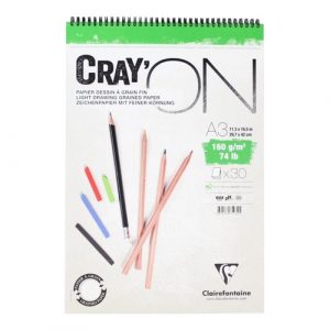 Caderno De Desenho Cray'on Técnico A3 Bloco 30 Folhas