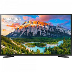 Smart TV LED 32" Samsung 32J4290 HD com Conversor Digital 2 HDMI 1 USB Wi-Fi 60Hz - Preta