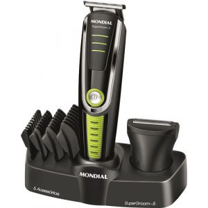 Aparador de Pelos Super Groom Bivolt Mondial BG-04