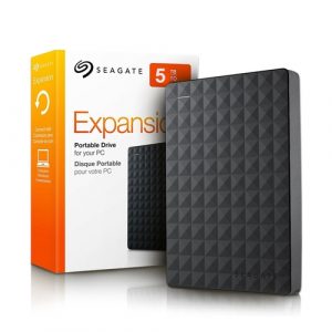 HD Externo Portátil 5TB Expansion USB 3.0 Preto - Seagate STEA5000402