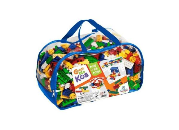 Blocos De Montar 500 Peças Brinquedo Educativos