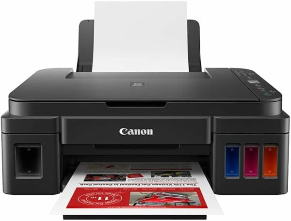Multifuncional Canon Tanque de Tinta Mega G3110 Wi-fi Preto - Imagem 6