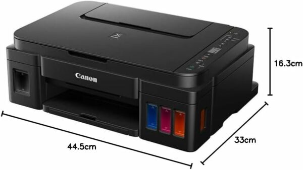Multifuncional Canon Tanque de Tinta Mega G3110 Wi-fi Preto - Imagem 3