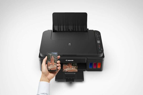 Multifuncional Canon Tanque de Tinta Mega G3110 Wi-fi Preto - Imagem 4