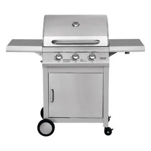 Churrasqueira À Gás Com Carrinho Suggar Ch5001ix 3 Queimadores Inox