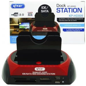 Dock Station 2 Hd Sata Ide Usb E-sata Sd KP-HD005 Bivolt