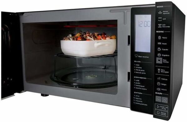 Micro-Ondas Brastemp Espelhado 32 Litros - BMS45AR 110v - Imagem 3