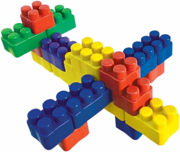Blocos De Montar 1000 Peças Monte Fácil Brinquedo Educativo - Imagem 7