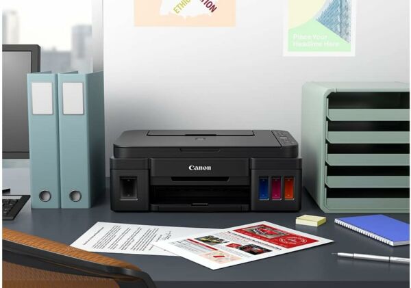 Multifuncional Canon Tanque de Tinta Mega G3110 Wi-fi Preto - Imagem 7