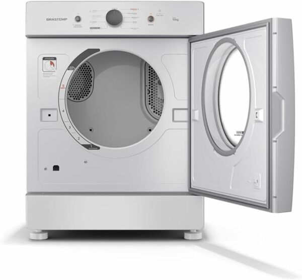 Secadora BSR10BB 10 kg Piso 110V Branca Brastemp - Imagem 3