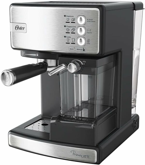 Cafeteira Expresso Oster Nova PrimaLatte Inox - 127V - Imagem 3