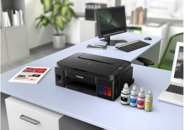 Multifuncional Canon Tanque de Tinta Mega G3110 Wi-fi Preto - Imagem 9