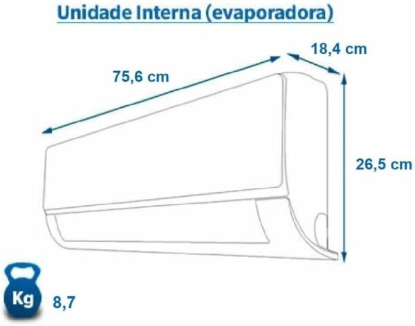 Ar Condicionado Split Lg Dual Inverter Voice 9000 Btus Frio 220v S4uq09wa51a.eb2gamz - Imagem 2