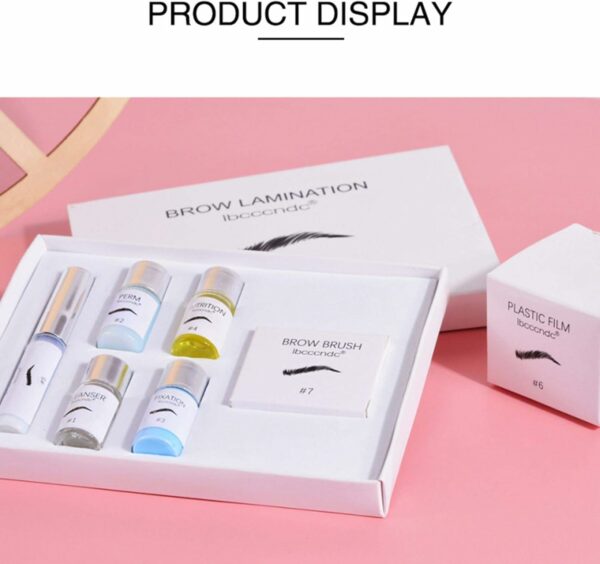 Mibee Brow Lift Kit Eyebrow Lamination Kit Brow Perm Kit DIY Eyebrows Lifting Styling - Imagem 8