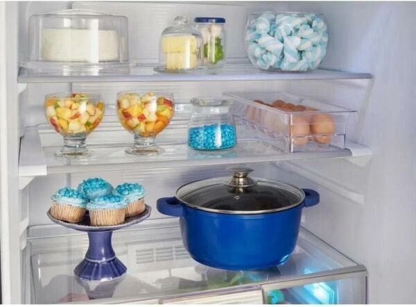 Geladeira Refrigerador Panasonic Frost Free 2 Portas NR-BB53 425 Litros Tecnologia Inverter Aço Escovado - Imagem 6