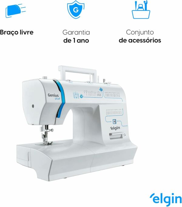 Máquina de Costura JX4035 Genius Plus - Imagem 4