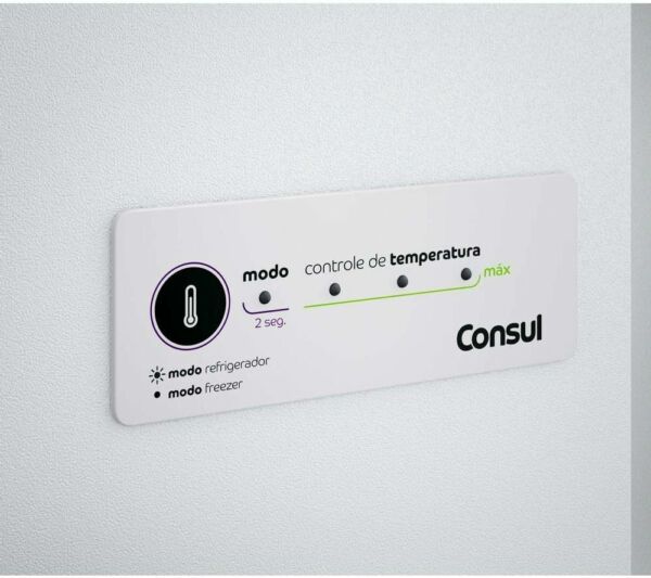 Freezer Horizontal Consul 534L Duas Portas CHB53EB Branco - Imagem 4