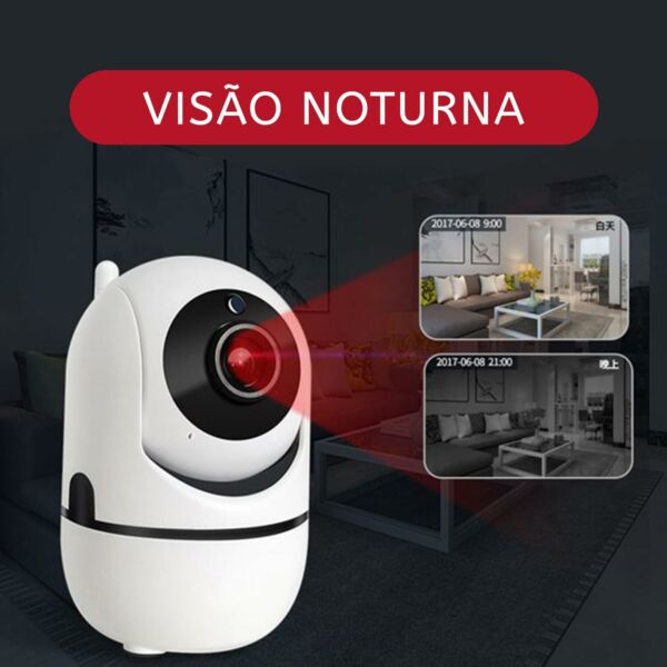 Câmera Ip Varredura Automática Ptz Noturna Wireless 720p - Imagem 6