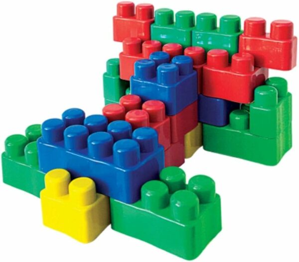 Blocos De Montar 1000 Peças Monte Fácil Brinquedo Educativo - Imagem 3