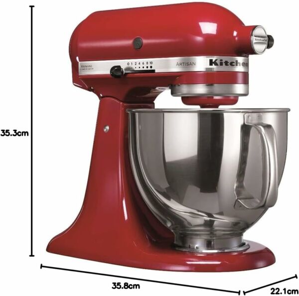 Batedeira Stand Mixer Vermelha 127V - KitchenAid - Imagem 3
