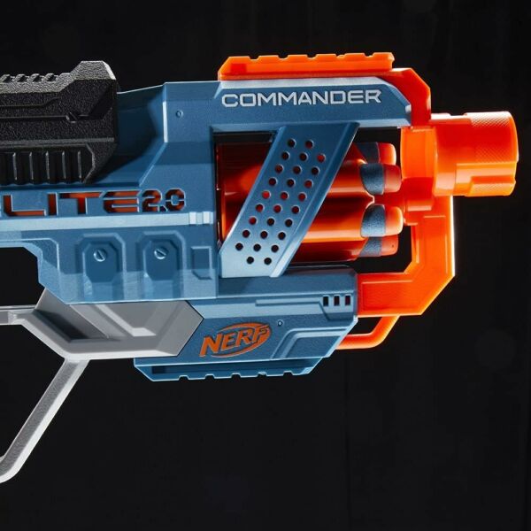 Lança Dardo Nerf Elite Firestrike Hasbro Azul - Imagem 7
