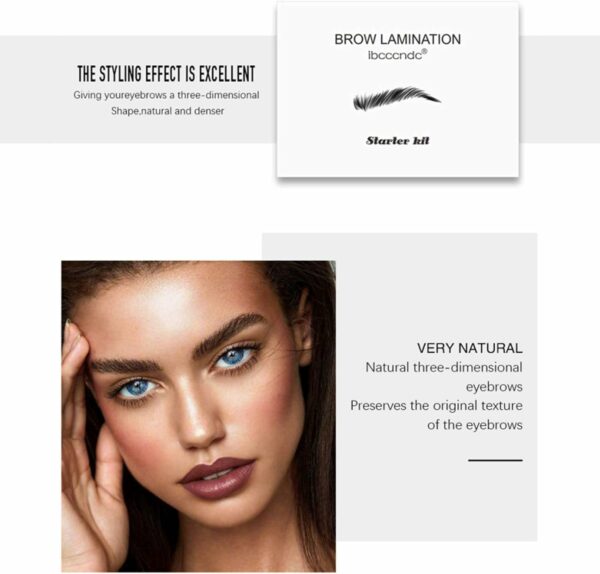 Mibee Brow Lift Kit Eyebrow Lamination Kit Brow Perm Kit DIY Eyebrows Lifting Styling - Imagem 4
