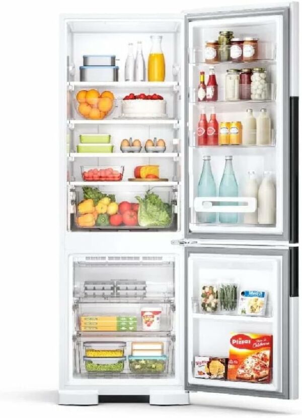 Geladeria Refrigerador Consul Frost Free 397 Litros com Freezer Embaixo CRE44 Branca 110V - Imagem 6