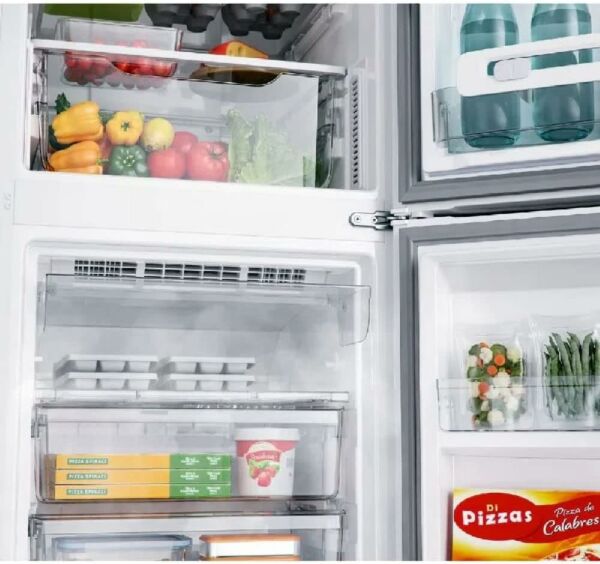 Geladeria Refrigerador Consul Frost Free 397 Litros com Freezer Embaixo CRE44 Branca 110V - Imagem 5