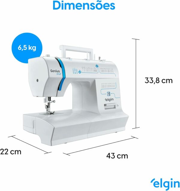 Máquina de Costura JX4035 Genius Plus - Imagem 3