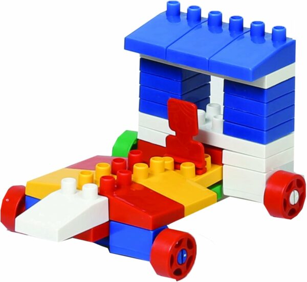 Blocos De Montar 500 Peças Brinquedo Educativos - Imagem 3