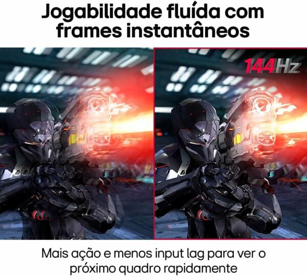 Monitor Led 24" Gamer LG ‎24GN60R 1ms 144hz Full HD Freesync - Imagem 5