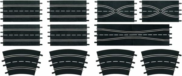 Conjunto de Set Nº3 de Pistas para Extenção Pista Elétrica Carrera 1/32 - Imagem 4