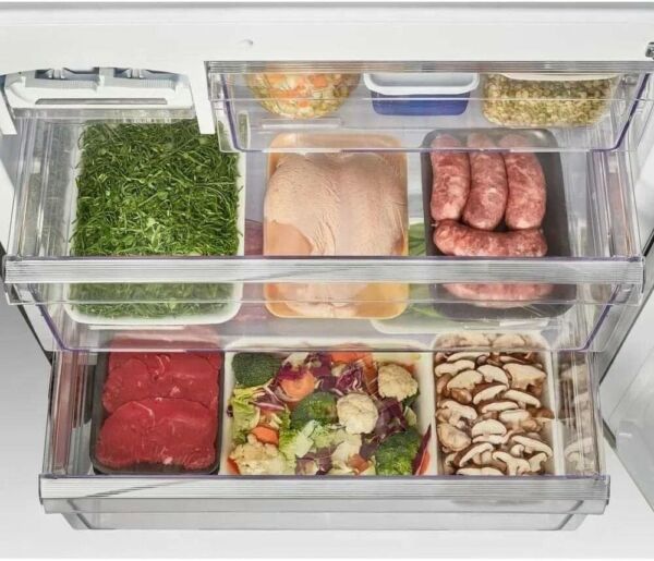 Geladeira Refrigerador Panasonic Frost Free 2 Portas NR-BB53 425 Litros Tecnologia Inverter Aço Escovado - Imagem 7