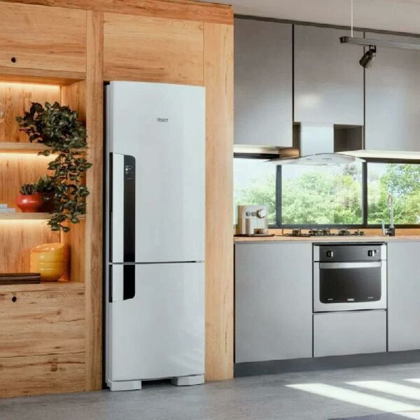 Geladeria Refrigerador Consul Frost Free 397 Litros com Freezer Embaixo CRE44 Branca 110V - Imagem 7
