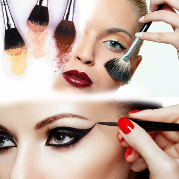 Maleta De Maquiagem Completa Ruby Rose Super Essencial BZ70 (Pele Parda) - Imagem 2