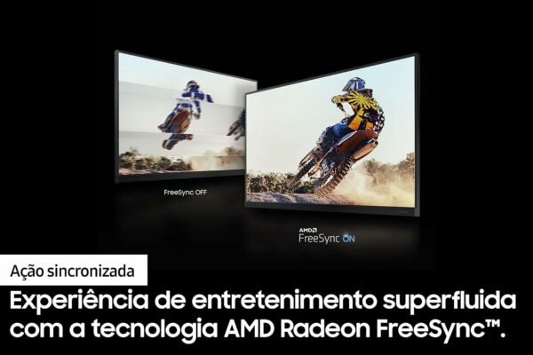 Monitor Gamer 24" T350 Samsung FHD 75HZ ‎HDMI VGA Freesync Preto - Imagem 9