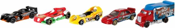 Carrinhos Hot Wheels 5 Peças Mattel, Multicor - Imagem 2