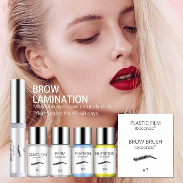 Mibee Brow Lift Kit Eyebrow Lamination Kit Brow Perm Kit DIY Eyebrows Lifting Styling - Imagem 6