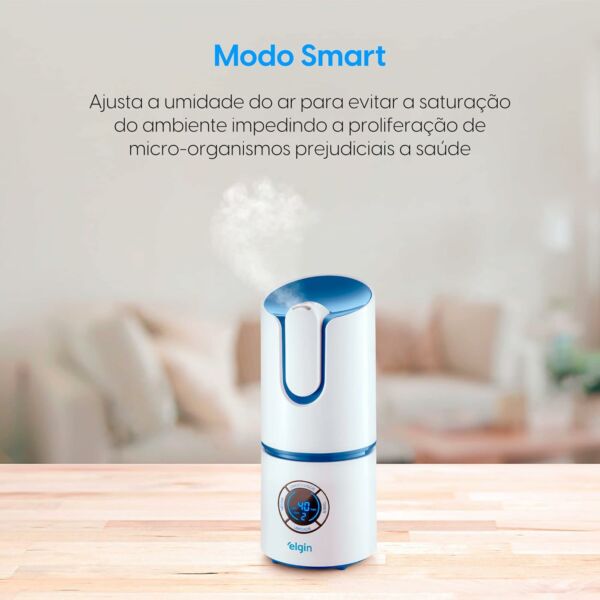 Umidificador de Ar Digital 2.5 Litros Bi-Volt Com Timer e Sleep Elgin - Imagem 7