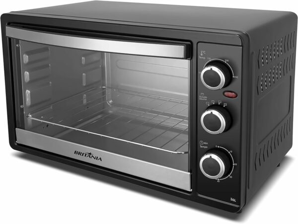 Forno Elétrico BFE41P 36L Preto 1500W 127v Britânia - Imagem 3