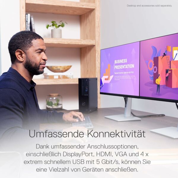 Monitor Professional Ultra HD 23.8" Dell P2422H Preto - Imagem 10