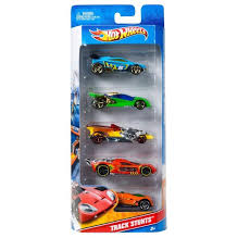 Carrinhos Hot Wheels 5 Peças Mattel, Multicor
