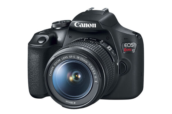 Câmera Canon Digital DSLR EOS Rebel T100 Lente 18-55mm