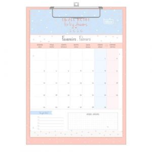 Planner Calendário Prancheta TILIBRA Soho