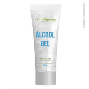 Álcool em Gel 70% 60g - Antisséptico para as mãos!