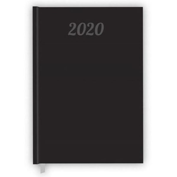 Agenda Diária 2020 Safira Preto Redoma - Preta